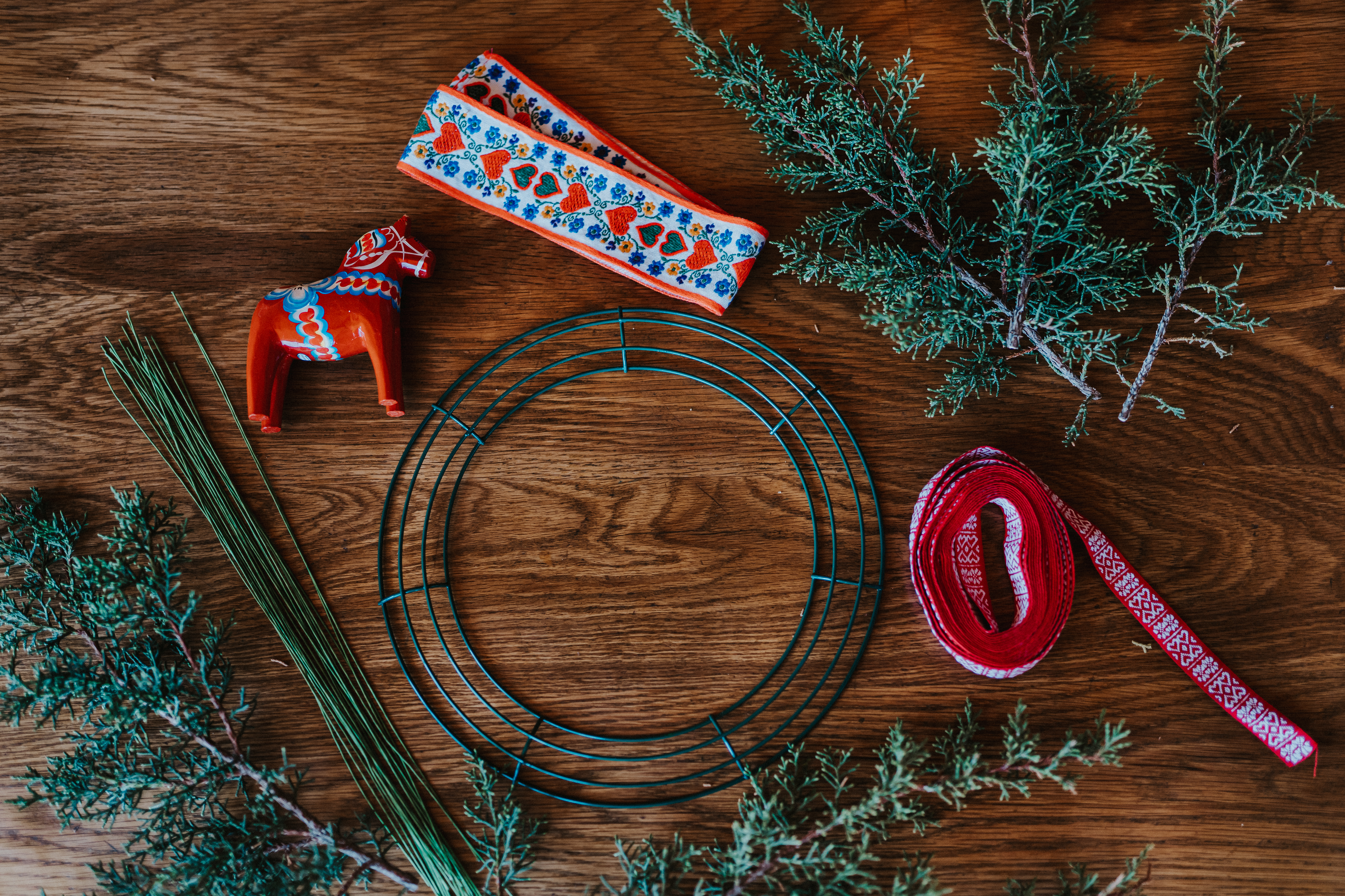 Christmas Evergreen Wreath